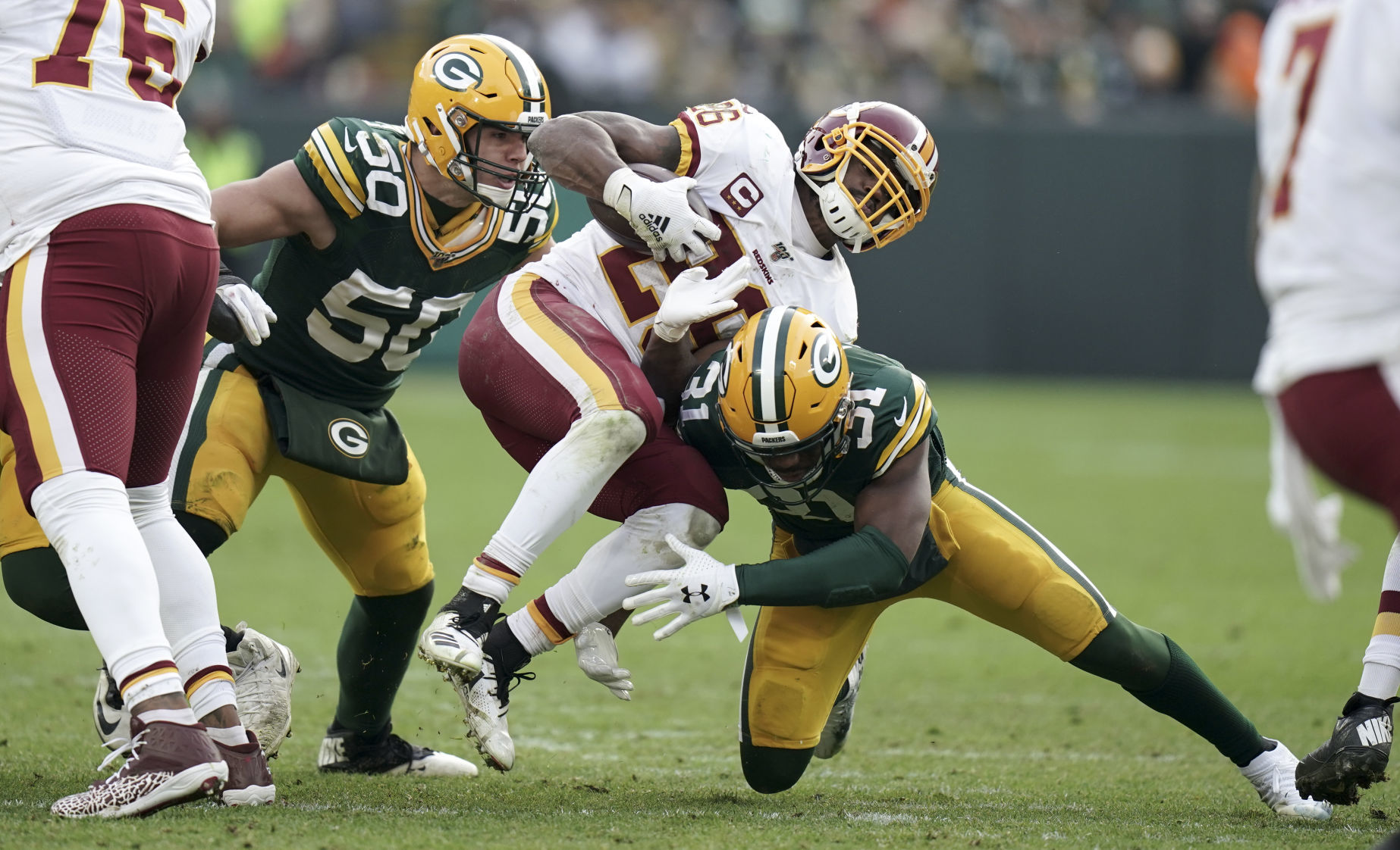 Packers 20, Redskins 15